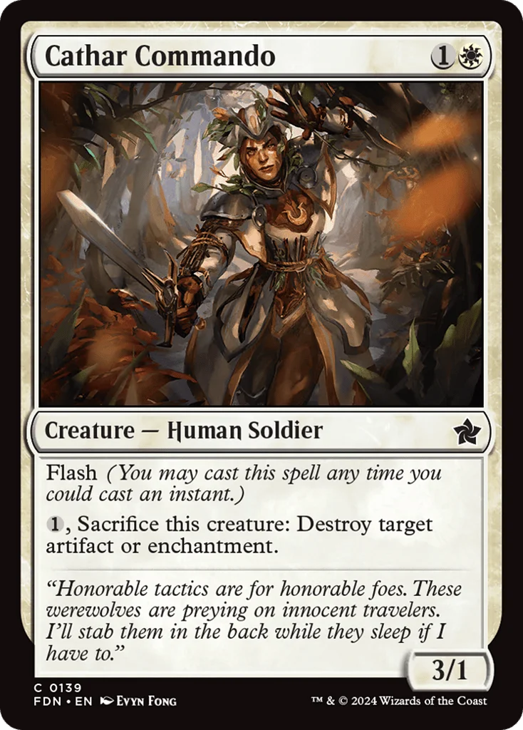 Cathar Commando · Foundations