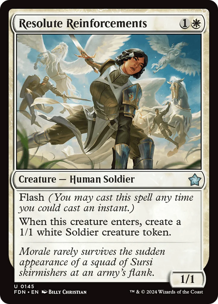 Resolute Reinforcements · Foundations