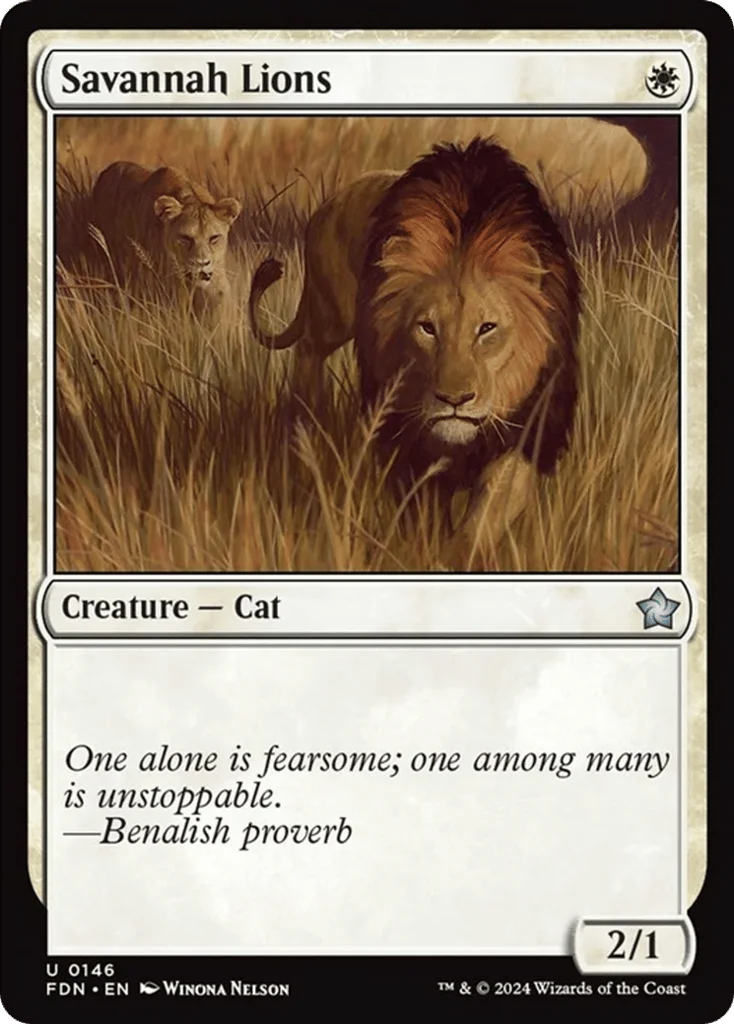 Savannah Lions · Foundations
