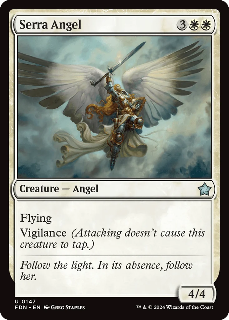 Serra Angel · Foundations
