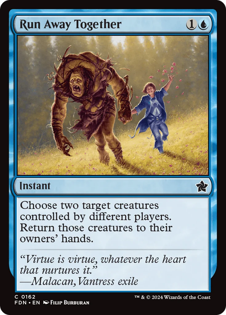 Run Away Together · Foundations