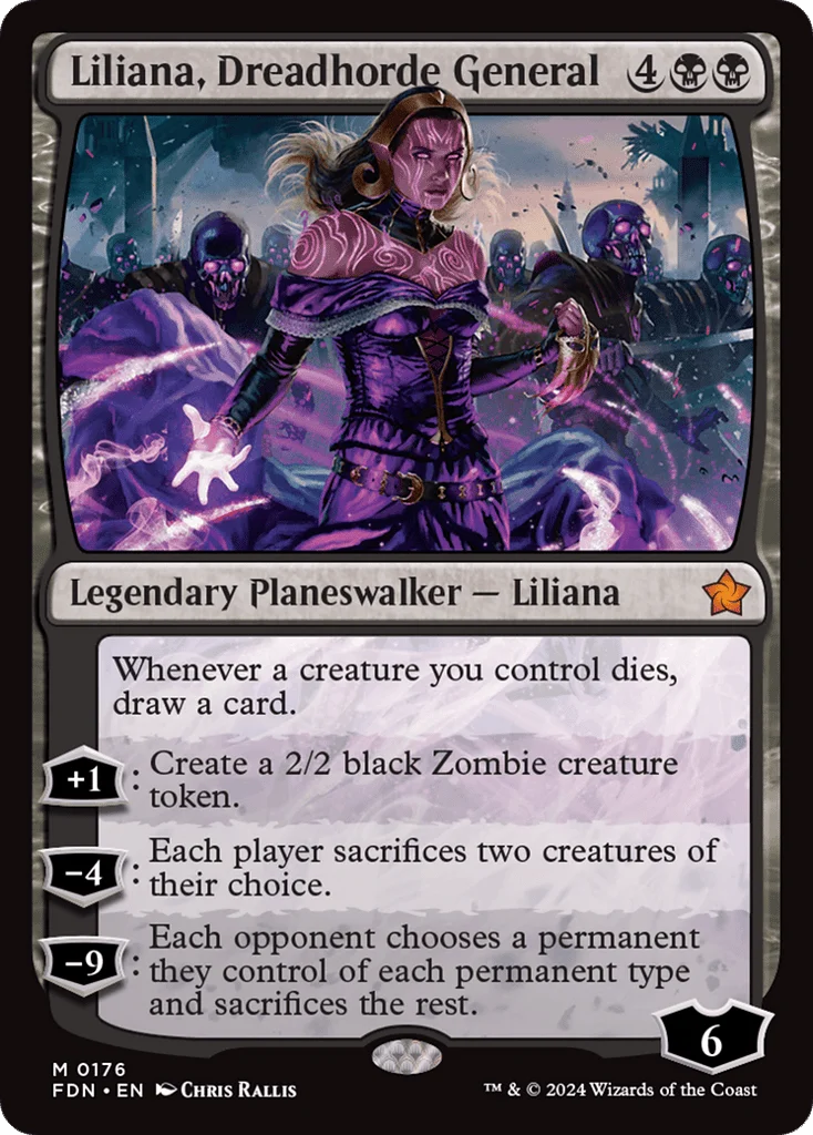 Liliana, Dreadhorde General · Foundations