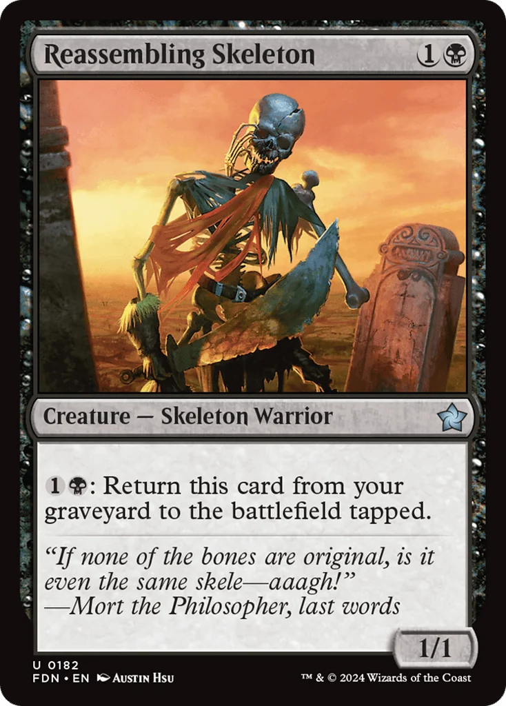 Reassembling Skeleton · Foundations
