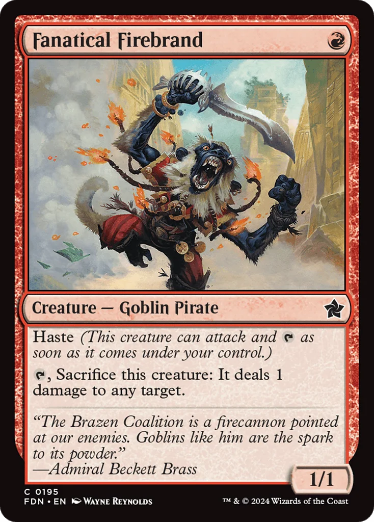 Fanatical Firebrand · Foundations