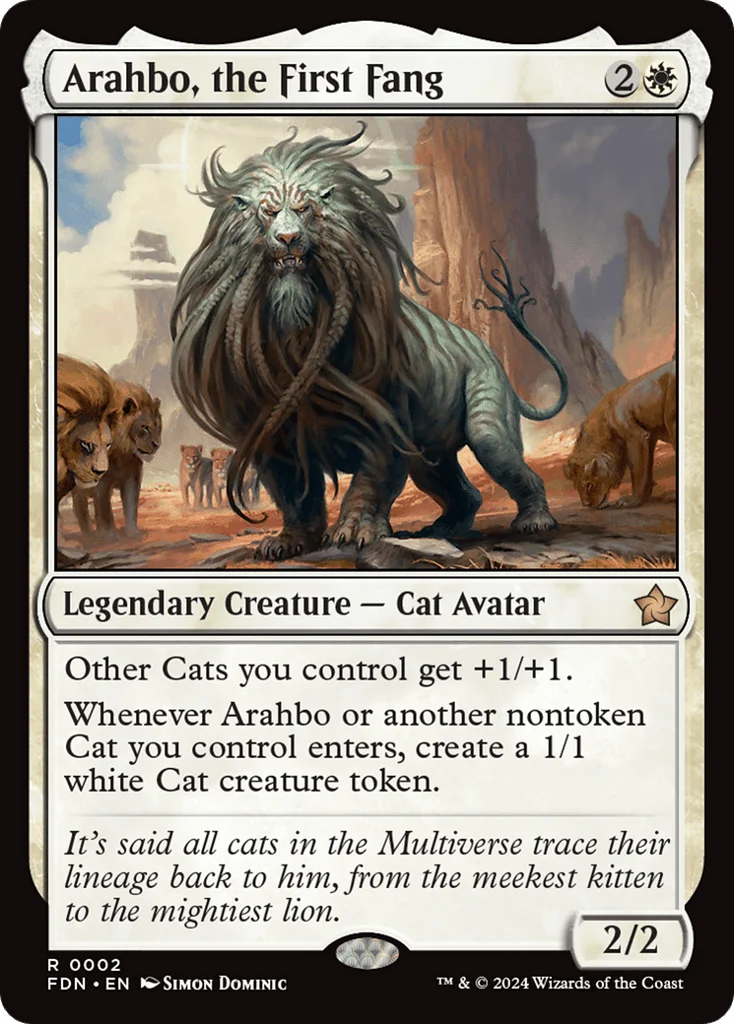 Arahbo, the First Fang · Foundations