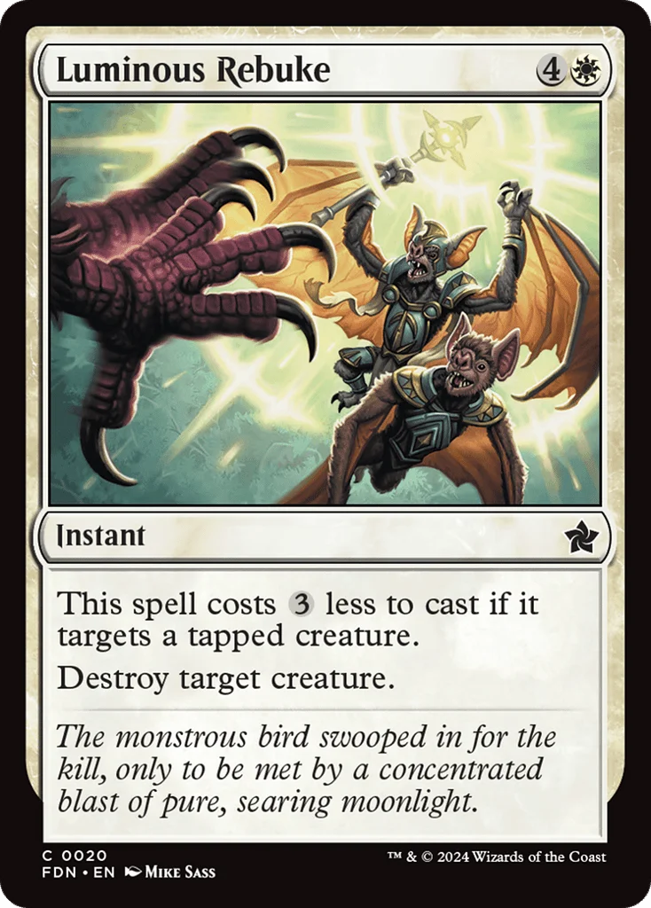 Luminous Rebuke · Foundations