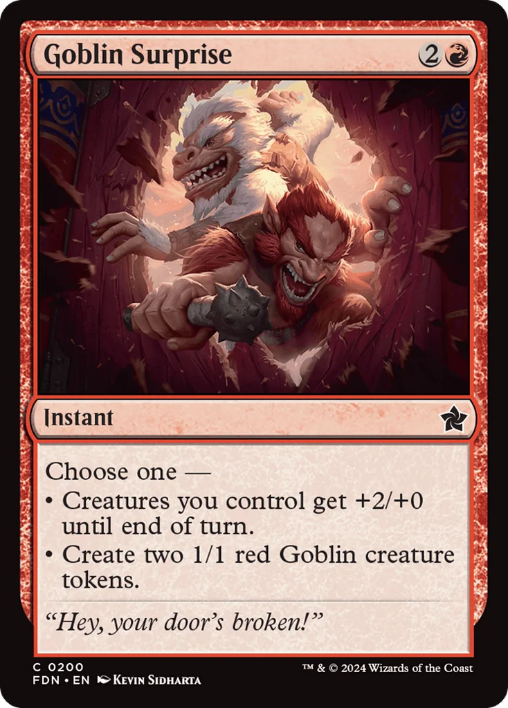 Goblin Surprise · Foundations