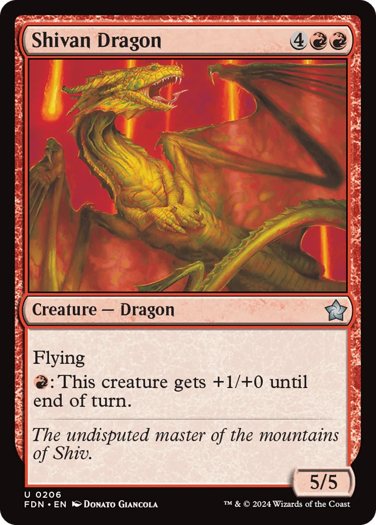 Shivan Dragon · Foundations