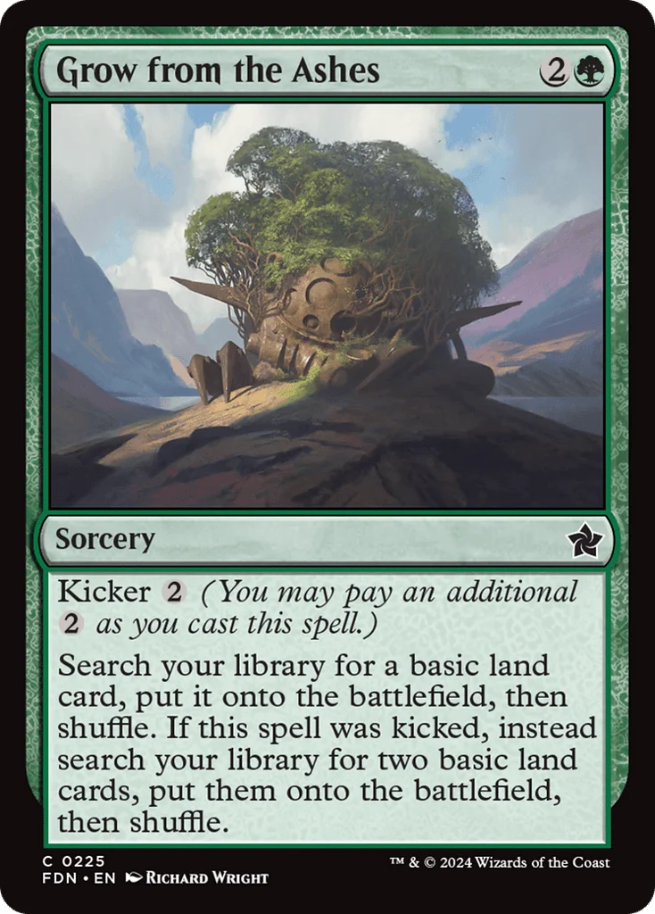 Grow from the Ashes · Foundations