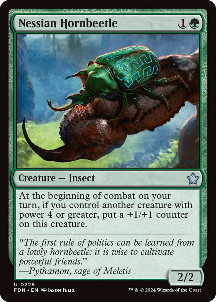 Nessian Hornbeetle · Foundations