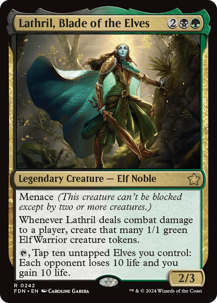Lathril, Blade of the Elves · Foundations