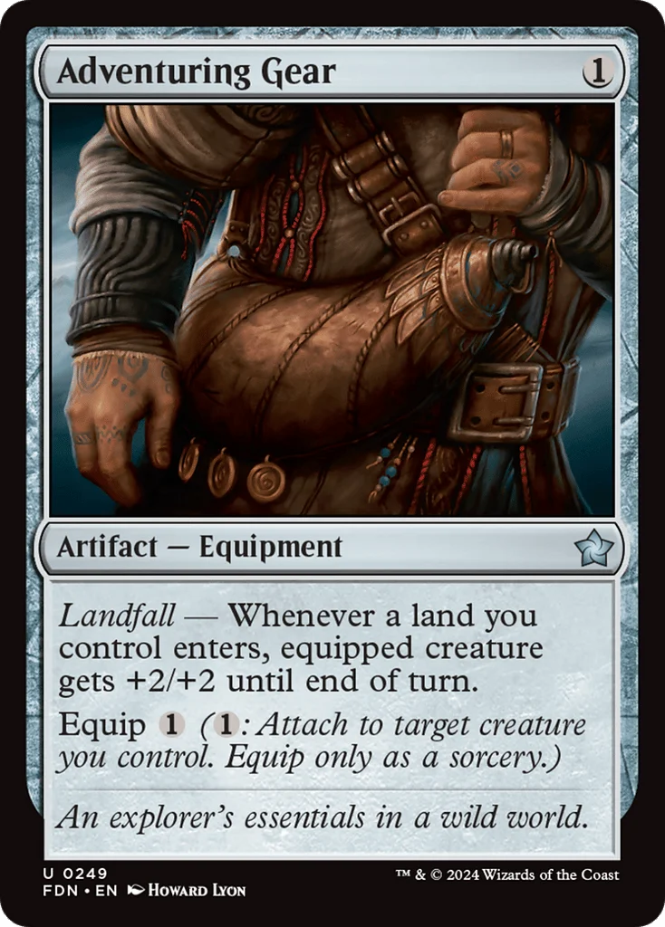 Adventuring Gear · Foundations