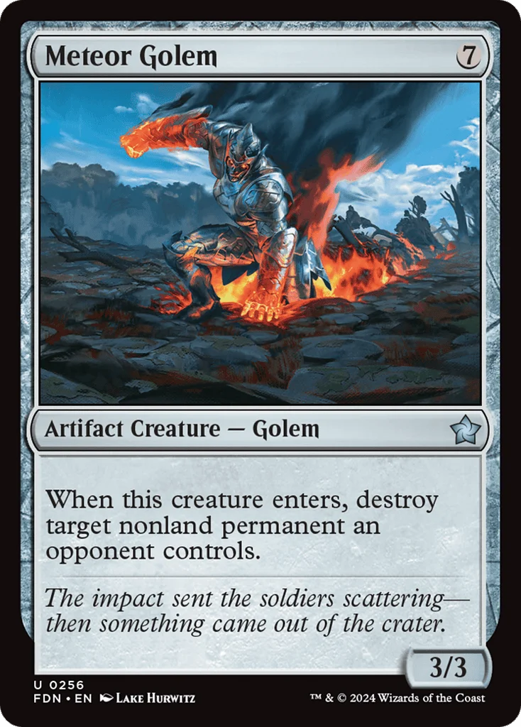 Meteor Golem · Foundations