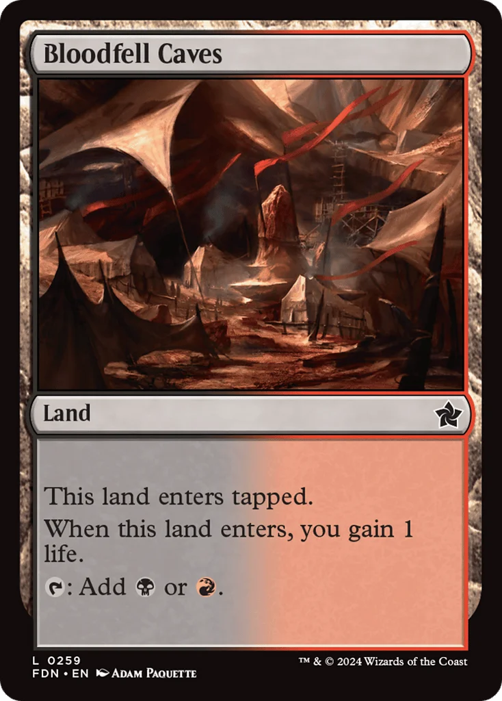 Bloodfell Caves · Foundations