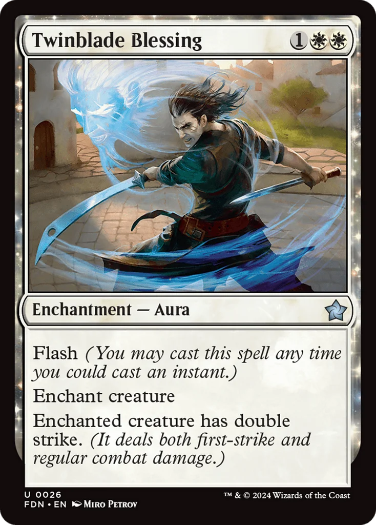 Twinblade Blessing · Foundations