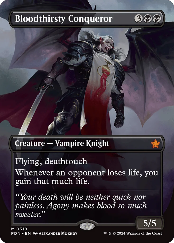 Bloodthirsty Conqueror · Foundations