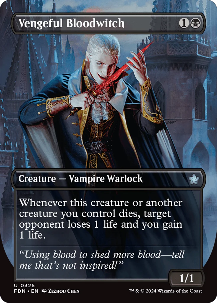 Vengeful Bloodwitch · Foundations