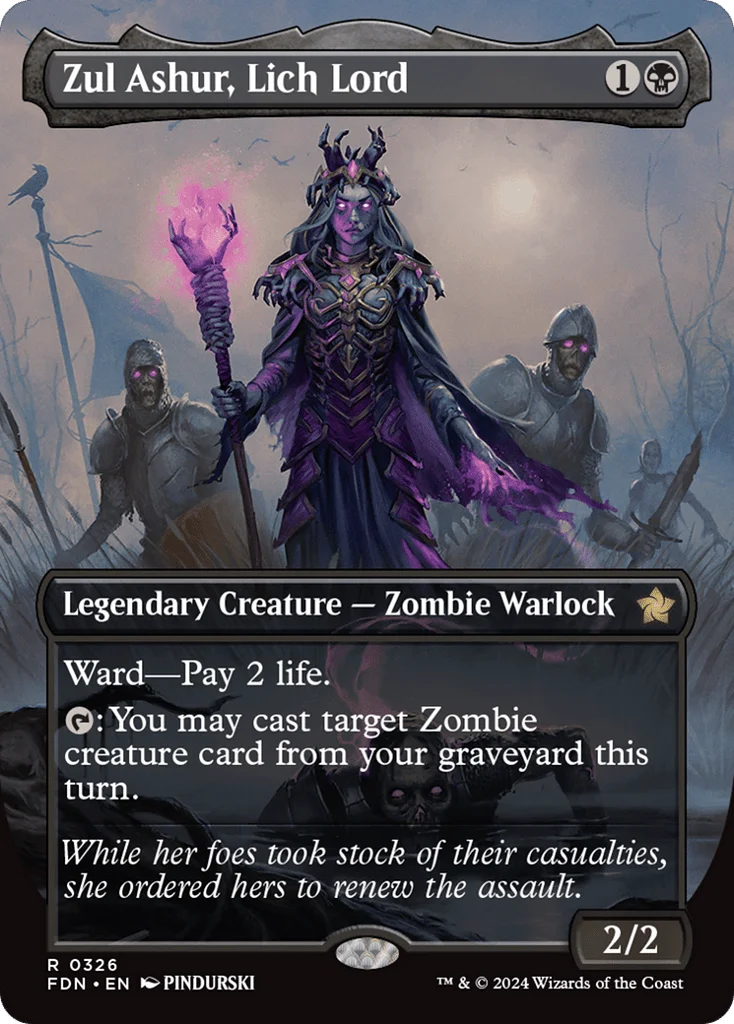 Zul Ashur, Lich Lord · Foundations