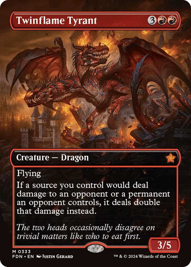 Twinflame Tyrant · Foundations