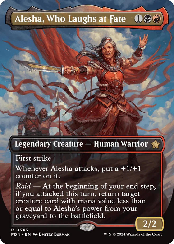 Alesha, Who Laughs at Fate · Foundations