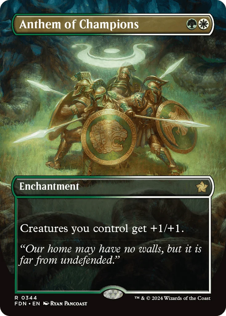 Anthem of Champions · Foundations