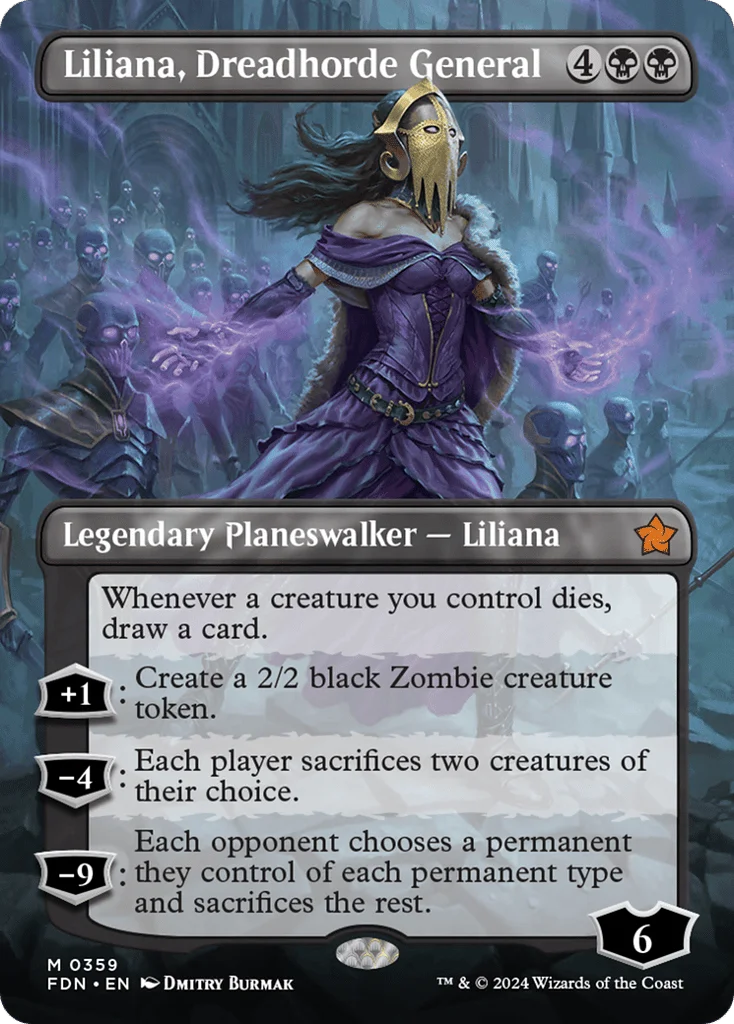 Liliana, Dreadhorde General · Foundations