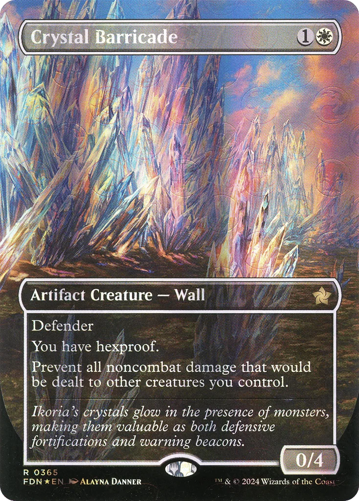 Crystal Barricade · Foundations