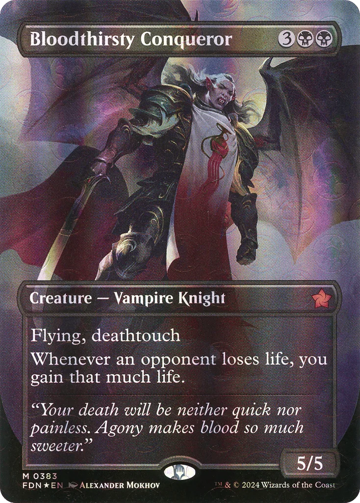 Bloodthirsty Conqueror · Foundations