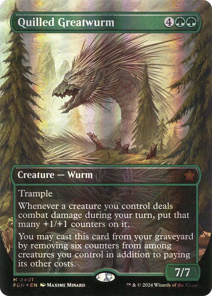 Quilled Greatwurm · Foundations