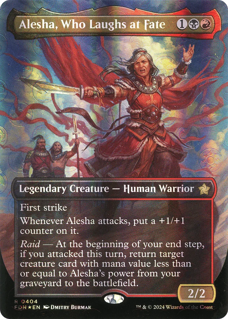 Alesha, Who Laughs at Fate · Foundations