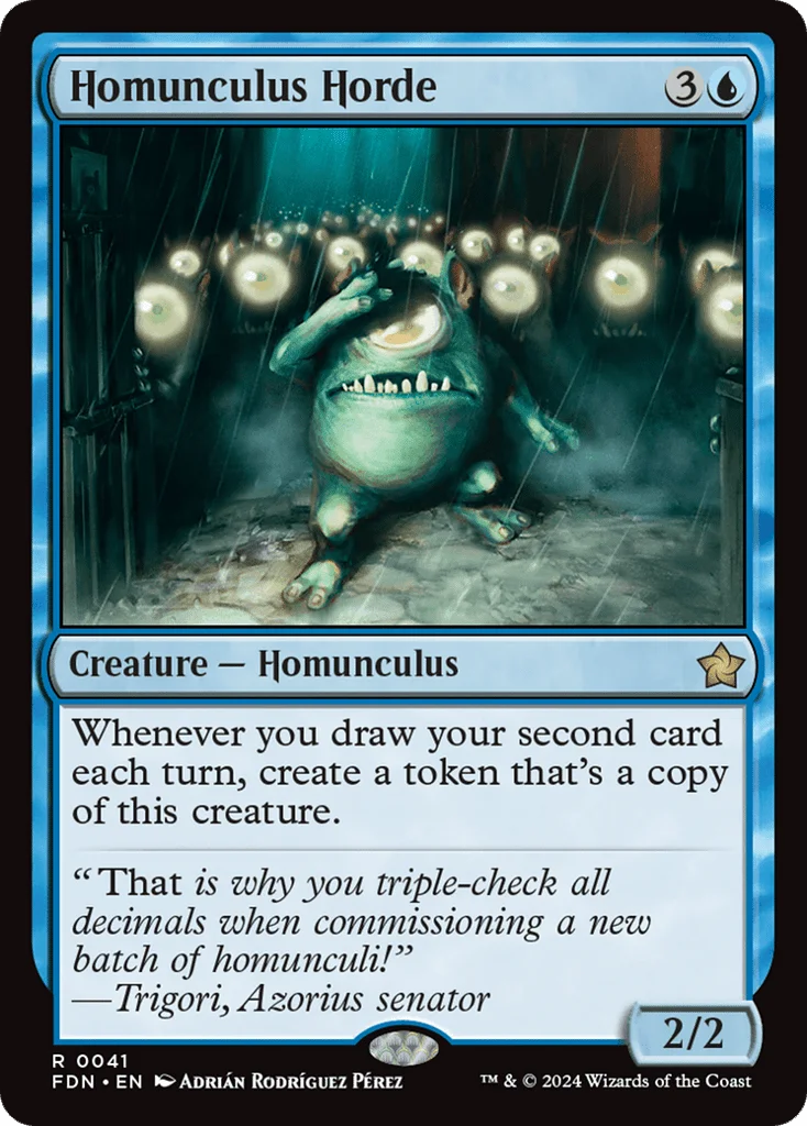 Homunculus Horde · Foundations