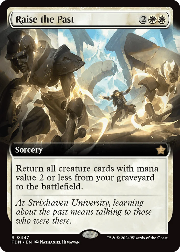 Raise the Past · Foundations