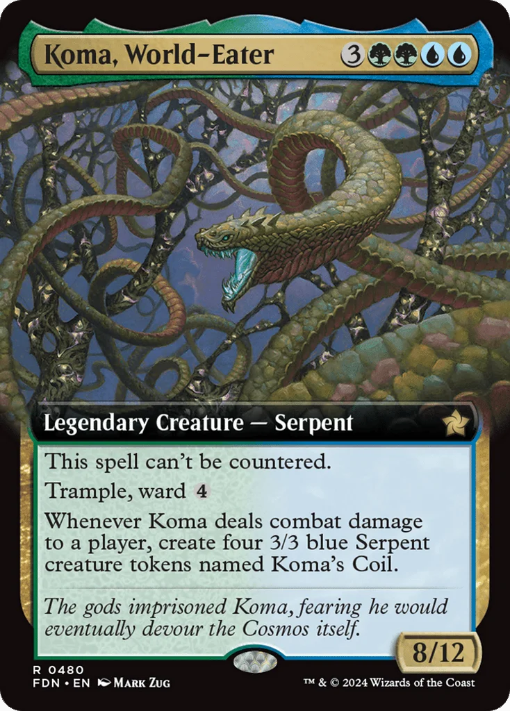 Koma, World-Eater · Foundations