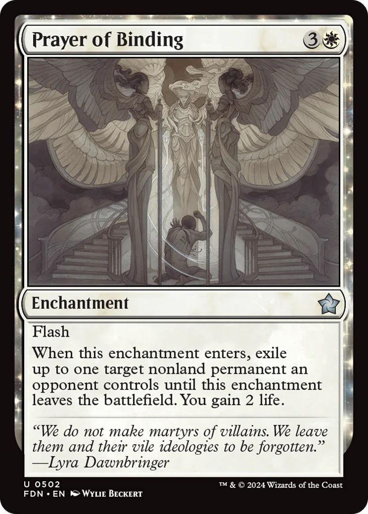 Prayer of Binding · Foundations