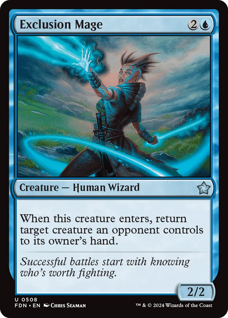 Exclusion Mage · Foundations