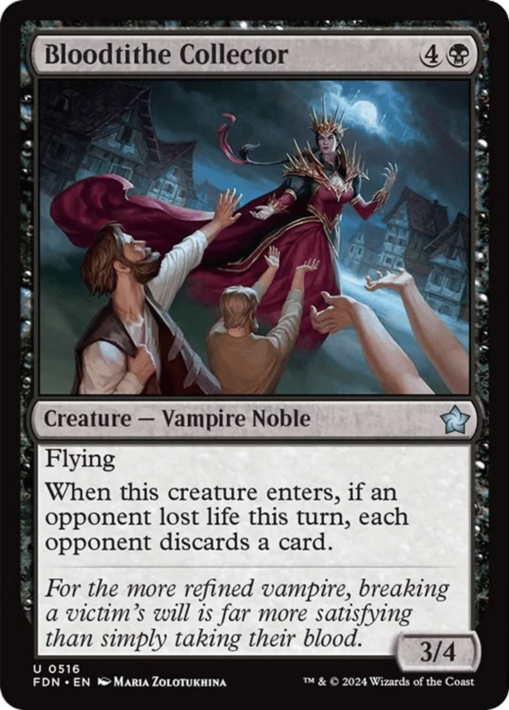 Bloodtithe Collector · Foundations