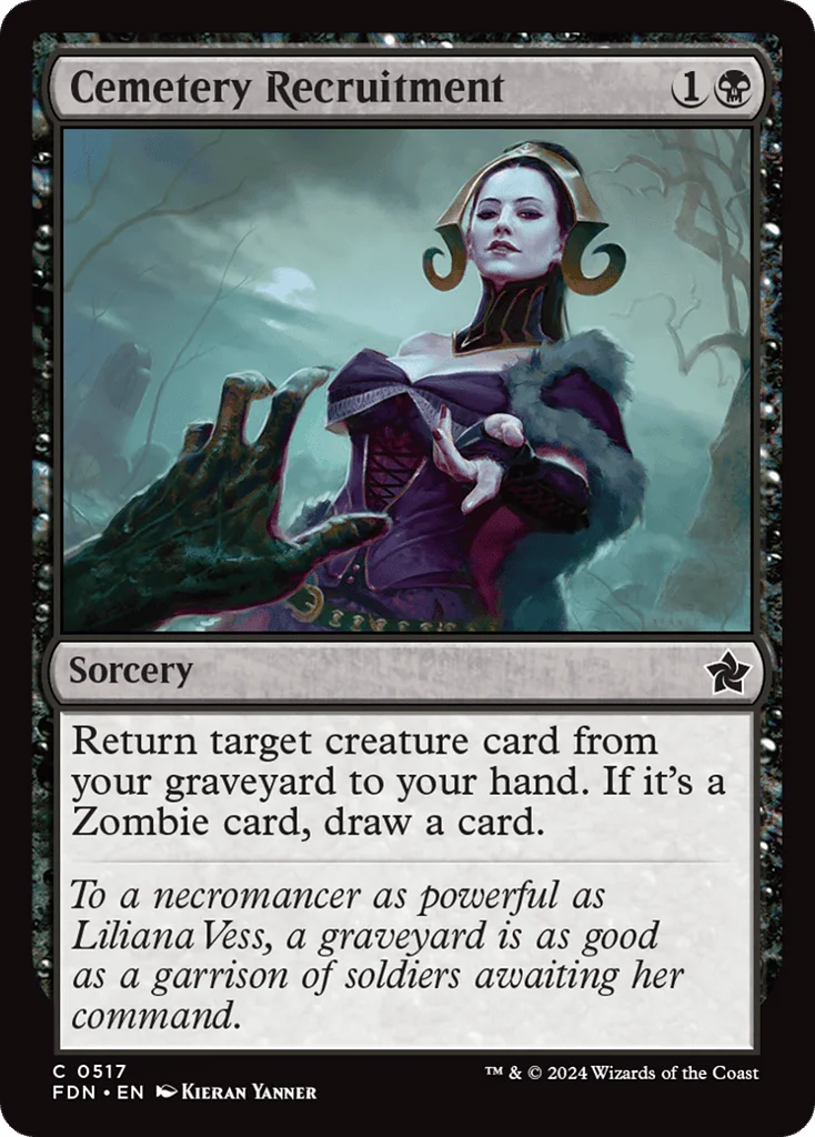 Cemetery Recruitment · Foundations