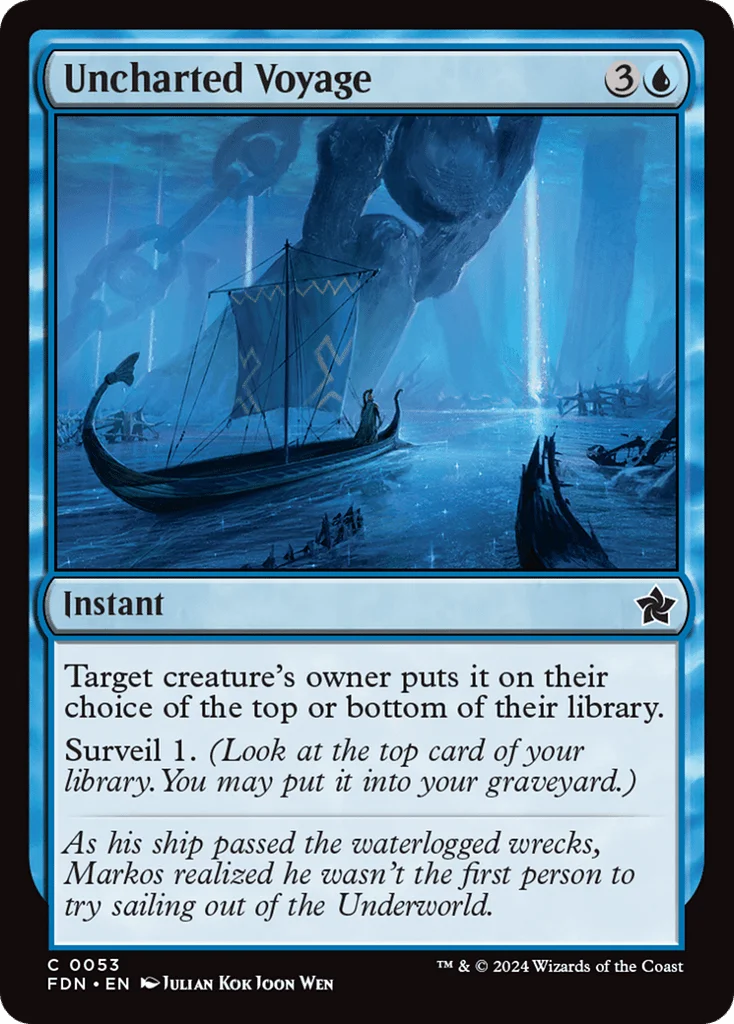 Uncharted Voyage · Foundations