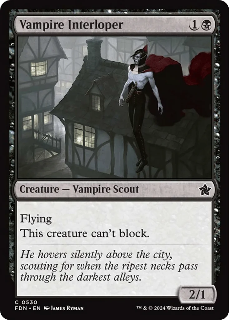 Vampire Interloper · Foundations