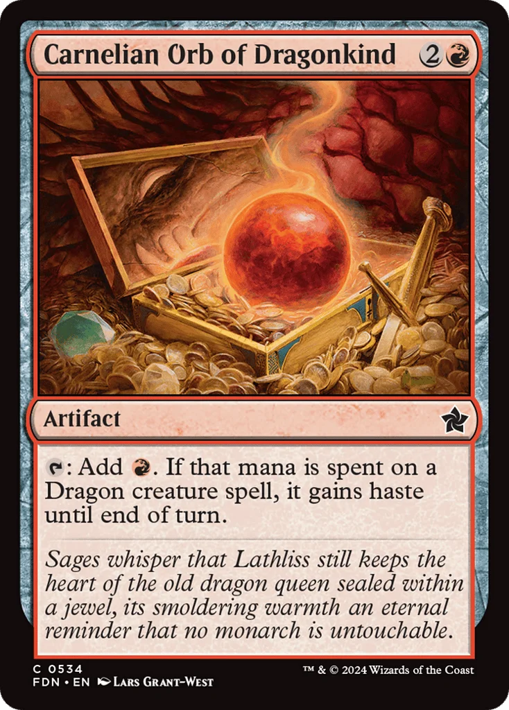 Carnelian Orb of Dragonkind · Foundations
