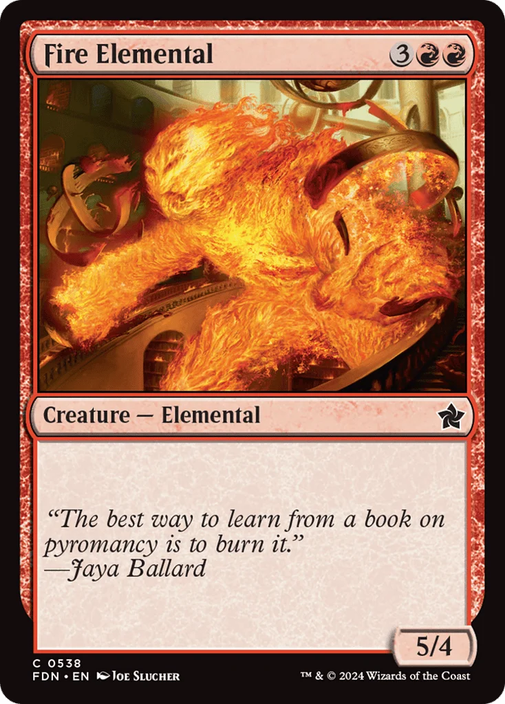 Fire Elemental · Foundations