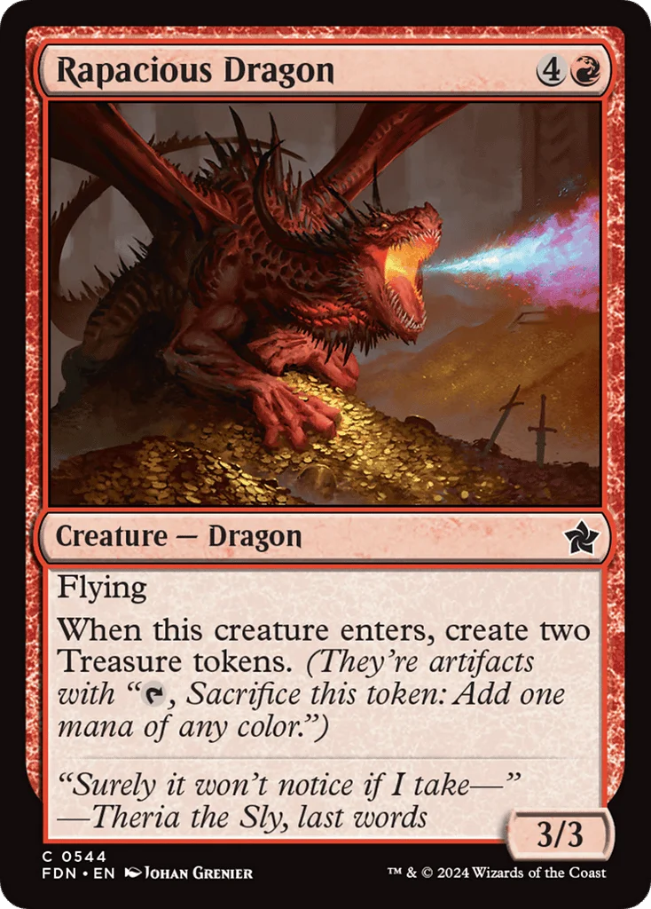Rapacious Dragon · Foundations