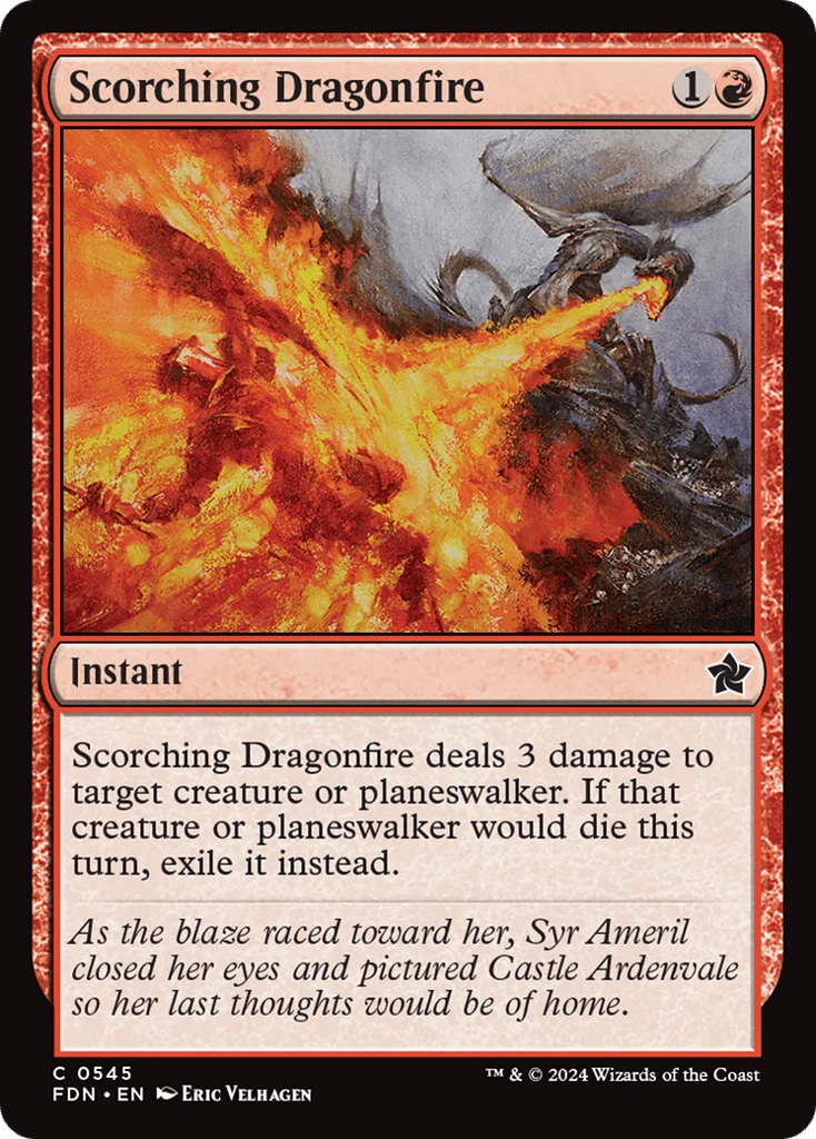 Scorching Dragonfire · Foundations
