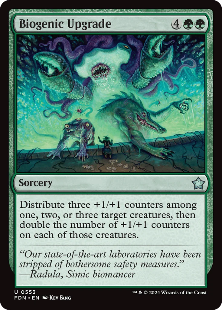 Biogenic Upgrade · Foundations