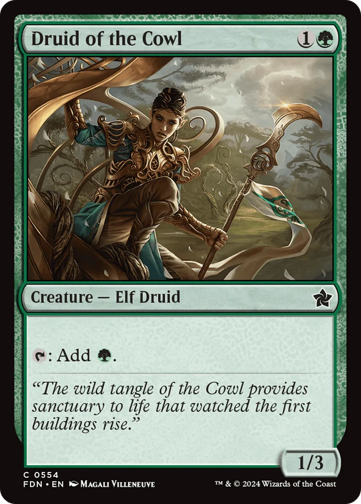 Druid of the Cowl · Foundations