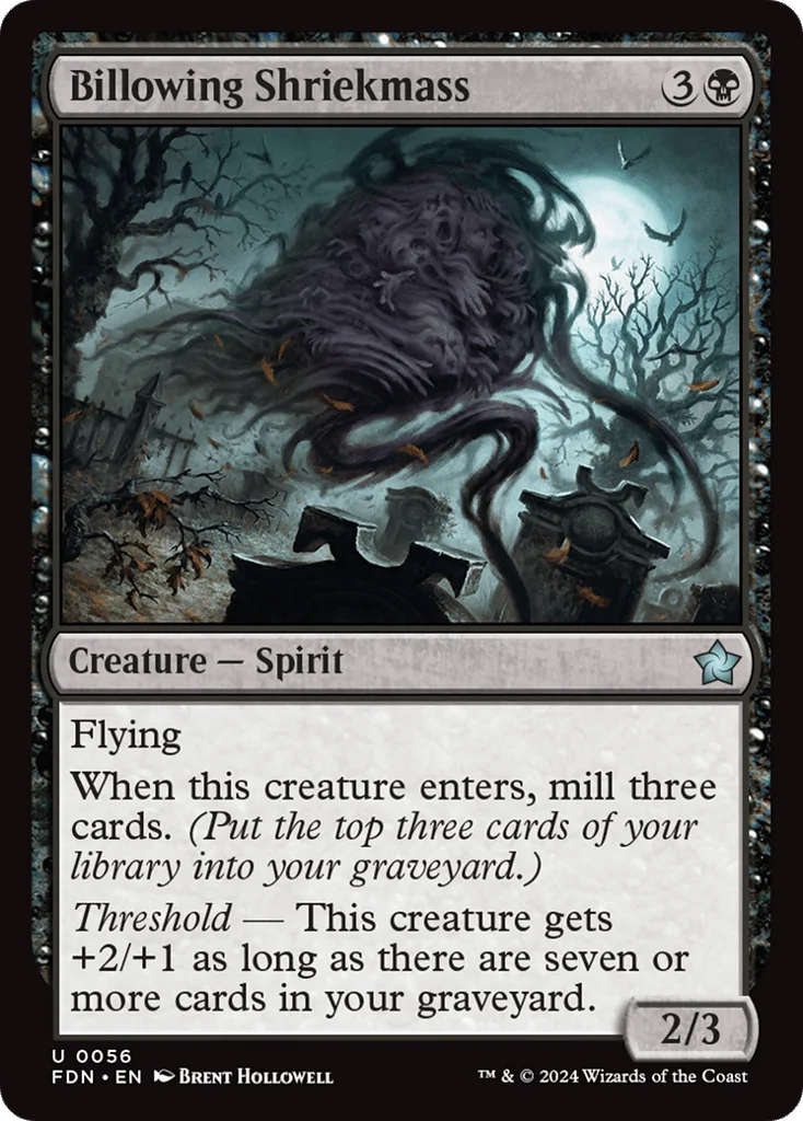 Billowing Shriekmass · Foundations