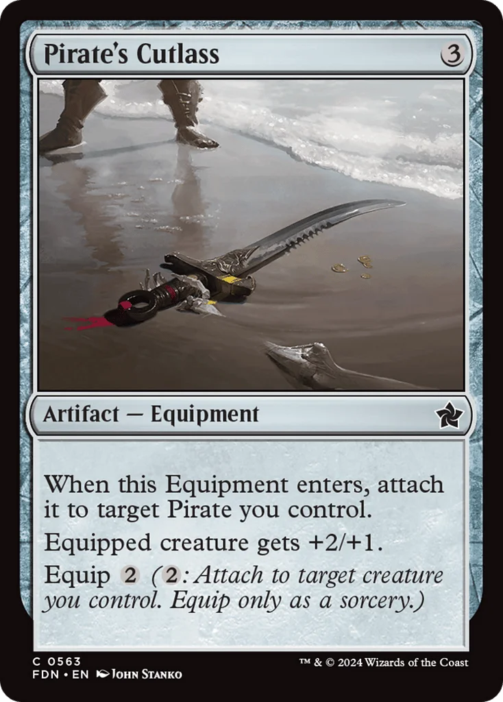 Pirate's Cutlass · Foundations