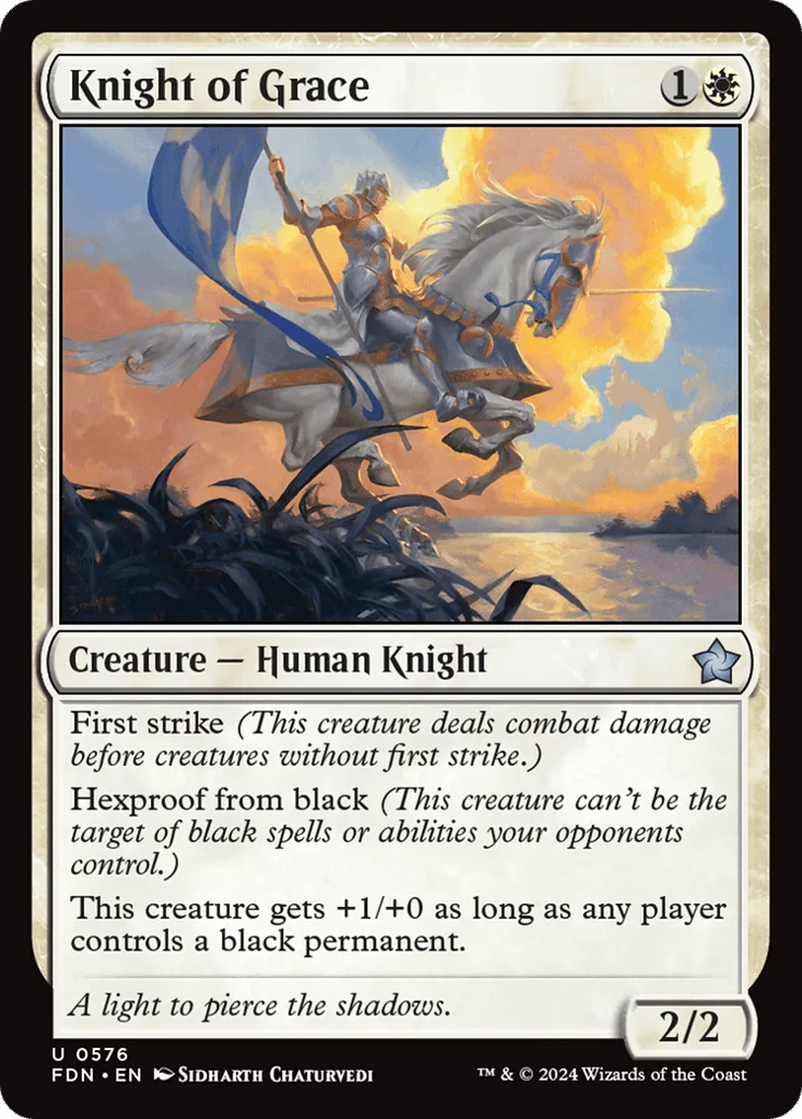 Knight of Grace · Foundations