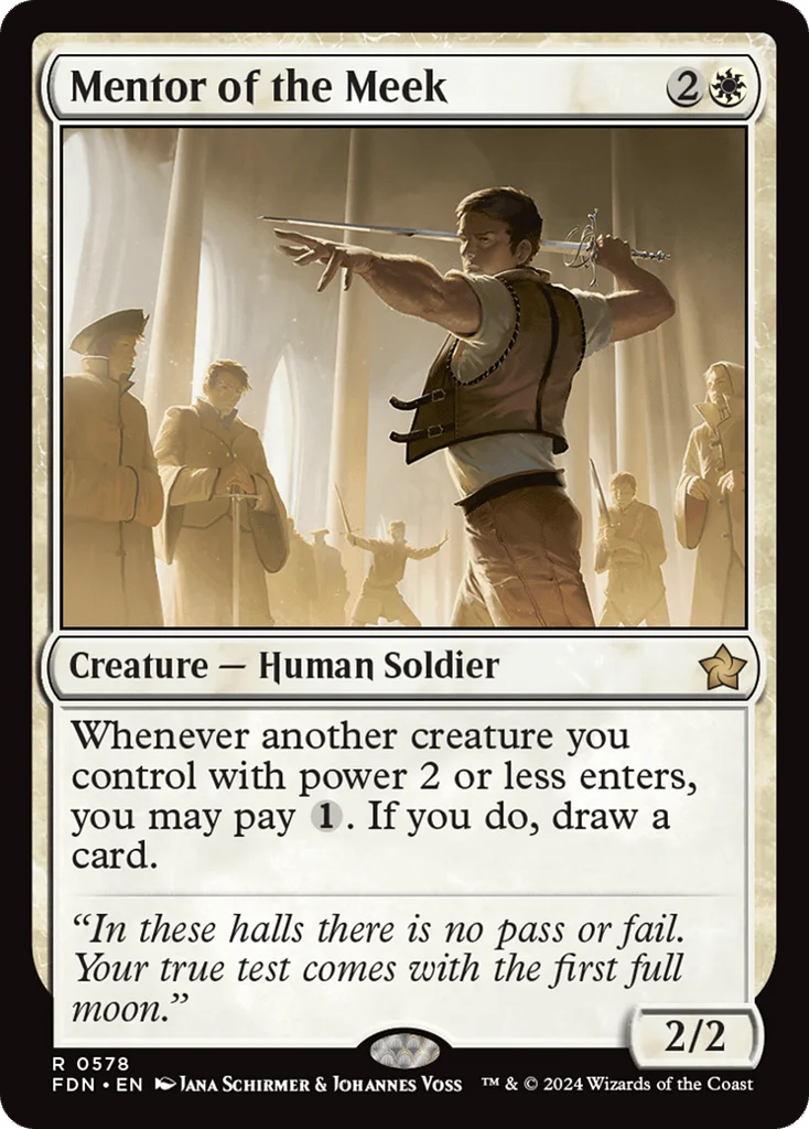 Mentor of the Meek · Foundations