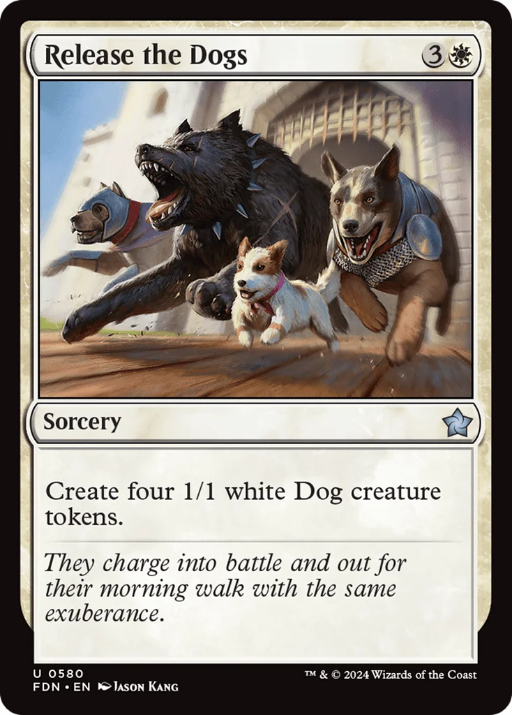Release the Dogs · Foundations